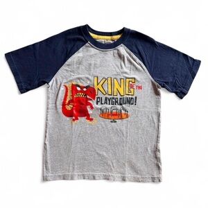 🦖 Jumping Beans King of the Playground Raglan Tee